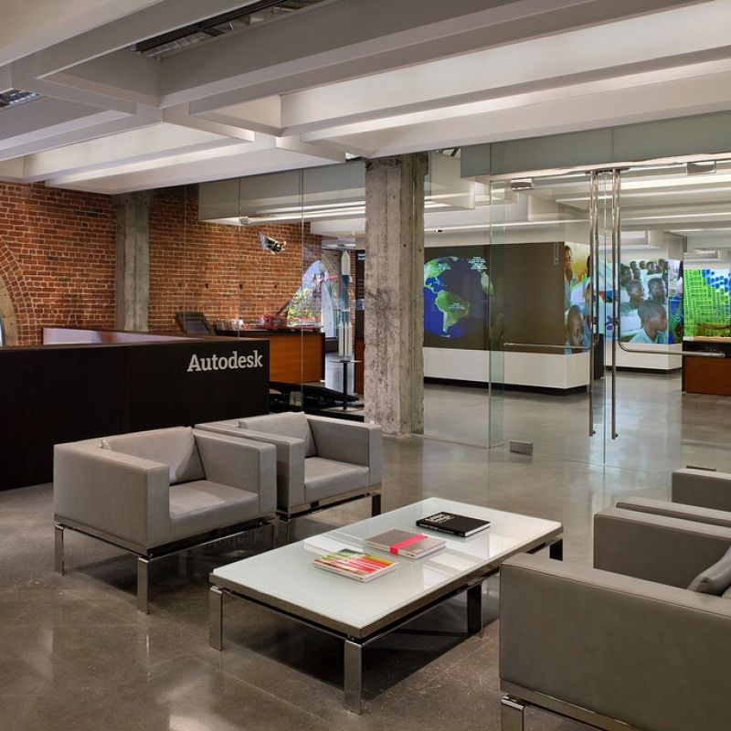 Reception halls and administrative offices